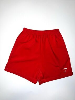 Gymshark Red Men's 6” Athletic Training Shorts Sz S